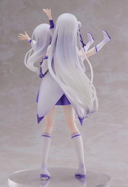 Emilia & Childhood Emilia - Re:Zero - Statue 1/7 - Sega