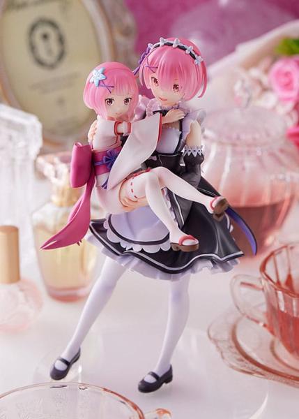 Ram & Childhood Ram - Re:Zero - Statue 1/7 - Sega