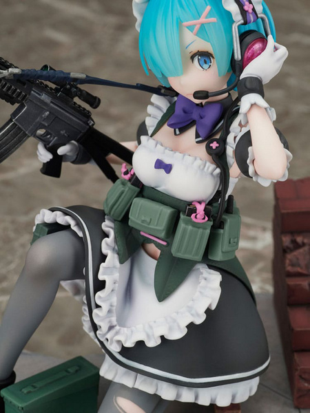 Rem: Military Ver. - Re:Zero: Starting Life in Another World - Statue 1/7 - FuRyu