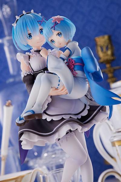 Rem & Childhood Rem - Re:Zero Starting Life in Another World - Statue 1/7 - Sega