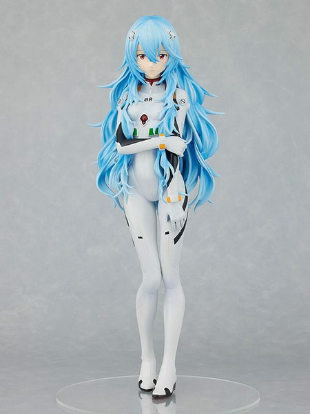 Rei Ayanami - Long Hair- XL - Neon Genesis Evangelion Pop Up Parade - Good Smile Company