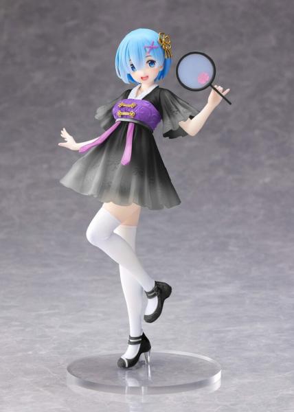 Rem - Renewal - Black Mandarin Dress - Coreful Figure - Taito