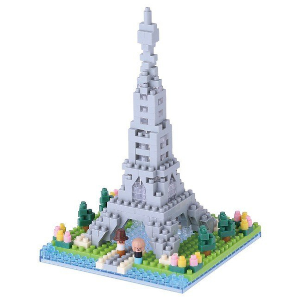 Rives de la Seine a Paris - Seineufer Paris - Nanoblock Sights Series 