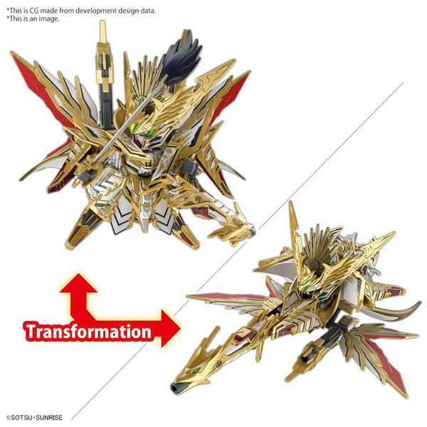 SDW Heroes Tenkamusodaishogun Gundam - Gundamworld Heroes - Model Kit - Bandai Spirits