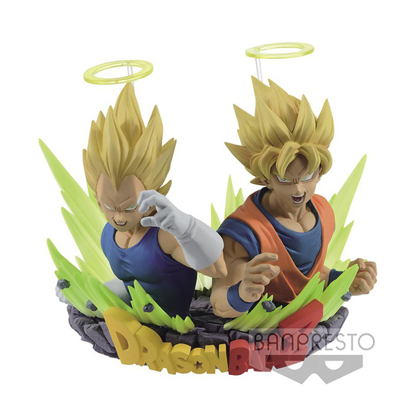 SSJ Vegeta und SSJ Son Goku - Büstenset - Fusion - Figuration GOGETA Vol.2