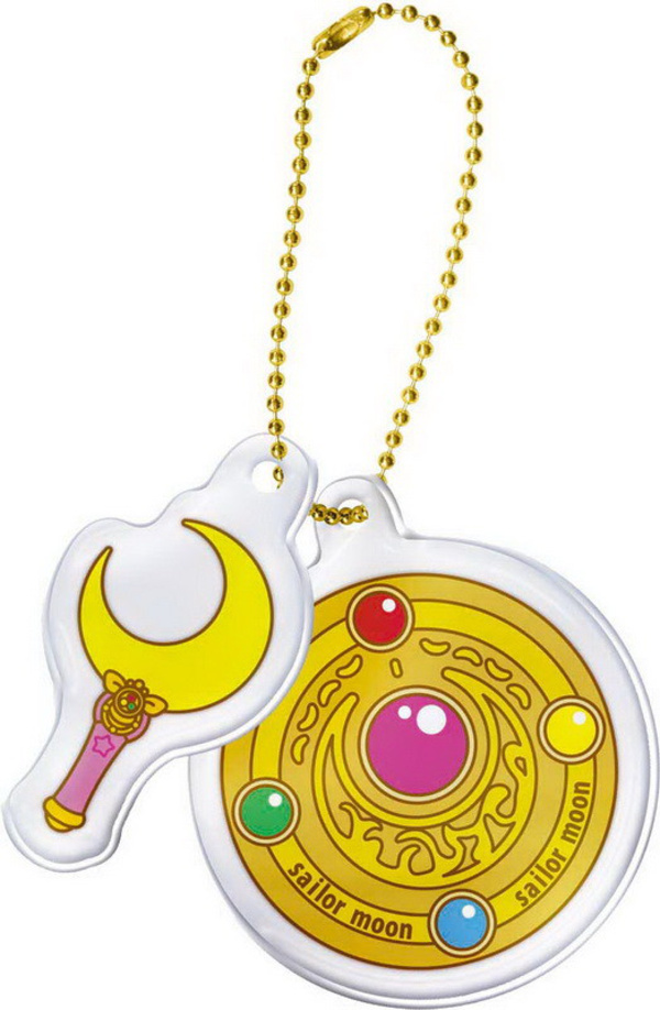 Sailor Moon - Ichiban Kuji - Mondstab und Brosche Anhänger Set - Staffel 1