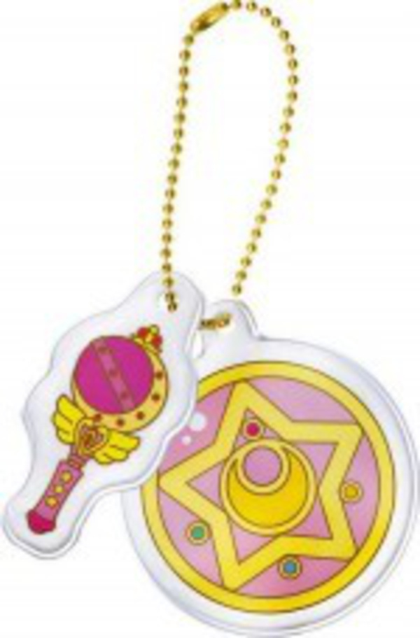 Sailor Moon - Ichiban Kuji - Mondstab und Brosche Anhänger Set - Staffel R