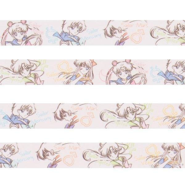 Sailor Moon - Klebeband / Washi Tape /Masking Tape - Inner Senshi