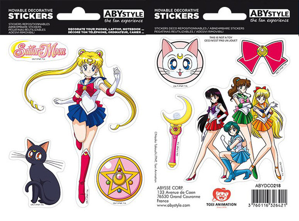 Sailor Moon - Mini Sticker Set - ABYStyle