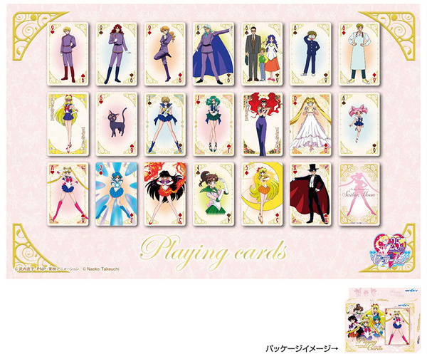 Sailor Moon Spielkarten - Ensky