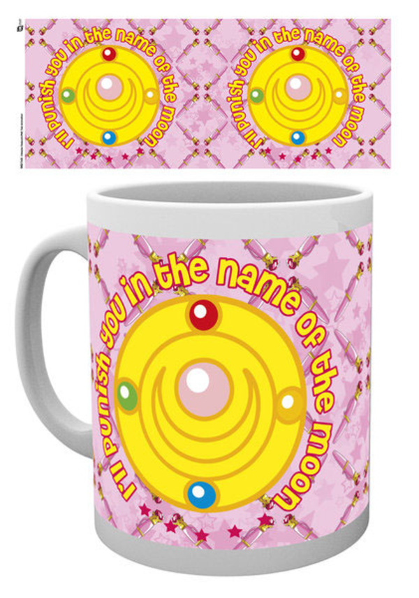 Sailor Moon Tasse - Verwandlungsbrosche 1. Staffel