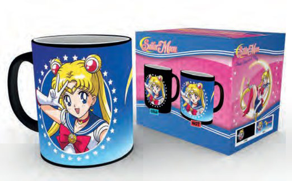 Sailor Moon - Tasse mit Thermoeffekt / Zaubertasse