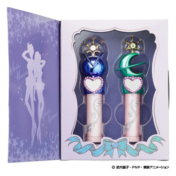 Sailor Uranus und Sailor Neptun Lippenbalsam Set - Miracle Romance