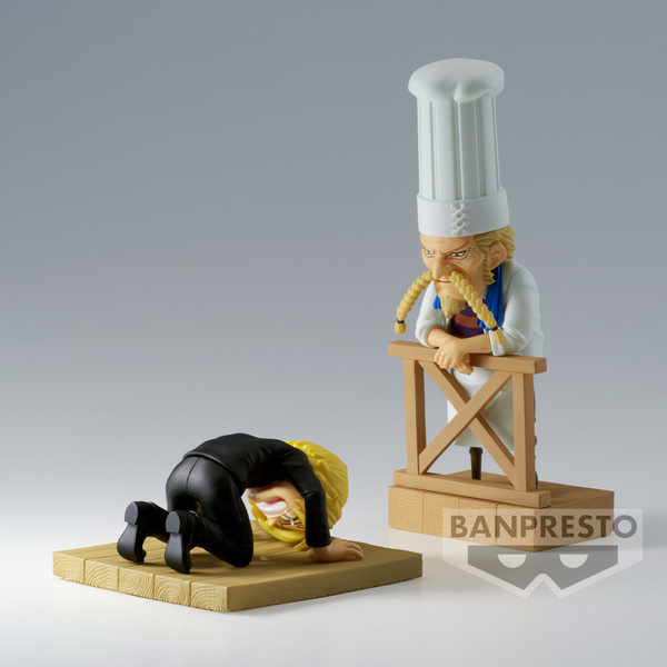 Sanji & Jeff / Zeff - One Piece - WCF Log Stories (Abschied vom Baratie) - Banpresto