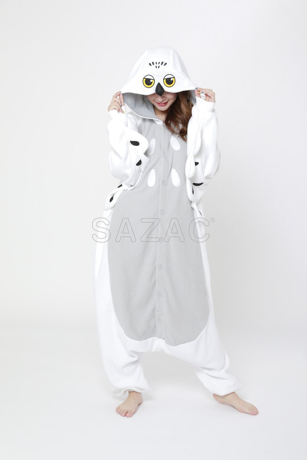 Schneeeulen Kigurumi - Sazac 