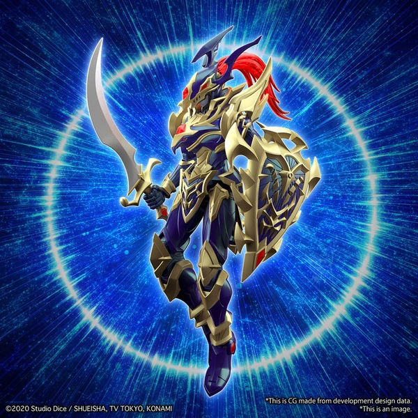 Schwarz glänzender Soldat - Yu-Gi-Oh! Figure-rise Standard Amplified Model Kit - Bandai Spirits