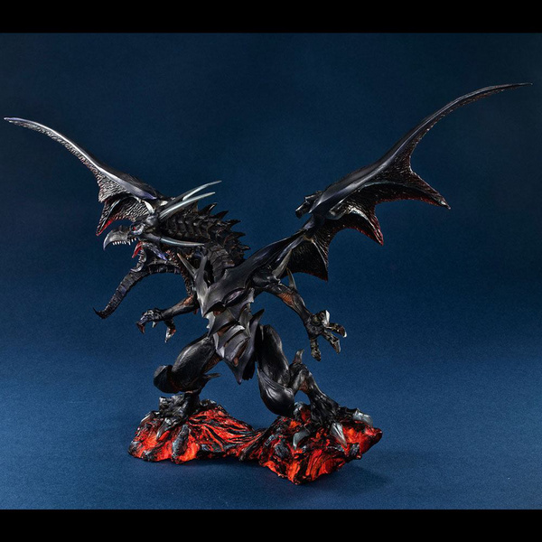 Schwarzer Rotaugendrache / Rotäugiger Schwarzer Drache - Yu-Gi-Oh! Art Works Monsters - Megahouse