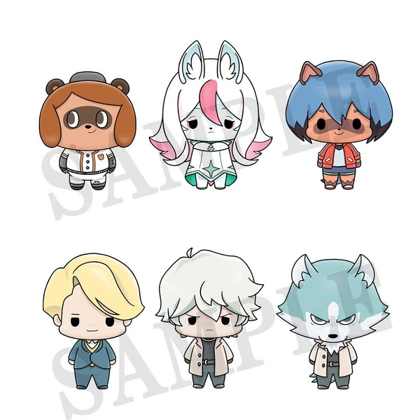 Set (6 Figuren) - BNA: Brand New Animal Chokorin Mascot Series - Megahouse