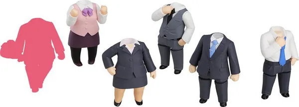 Set - Nendoroid More: Dress-Up (Kisekae) Suits (6 Outfits für eure Nendos)