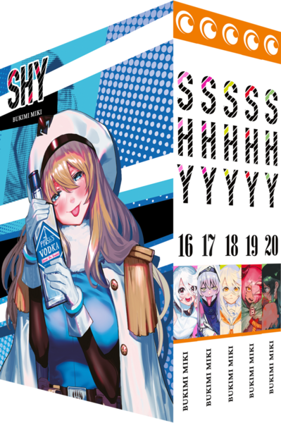 Shy - crunchyroll - Band 16-20 im Sammelschuber