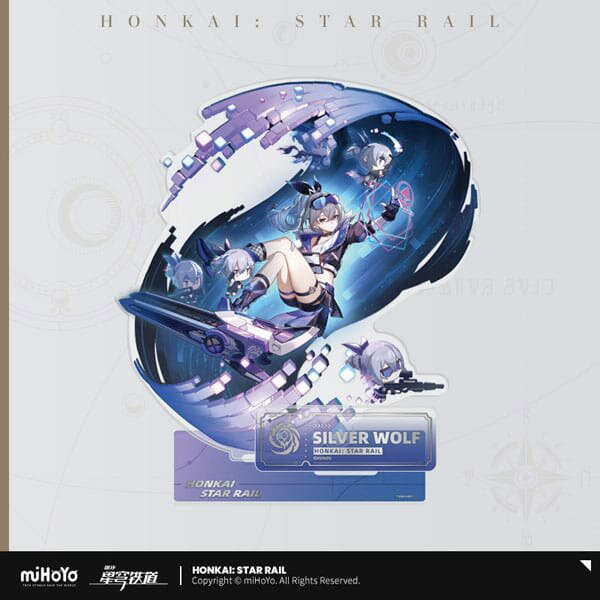 Silver Wolf - Honkai: Star Rail - Acrylaufsteller (18 cm)