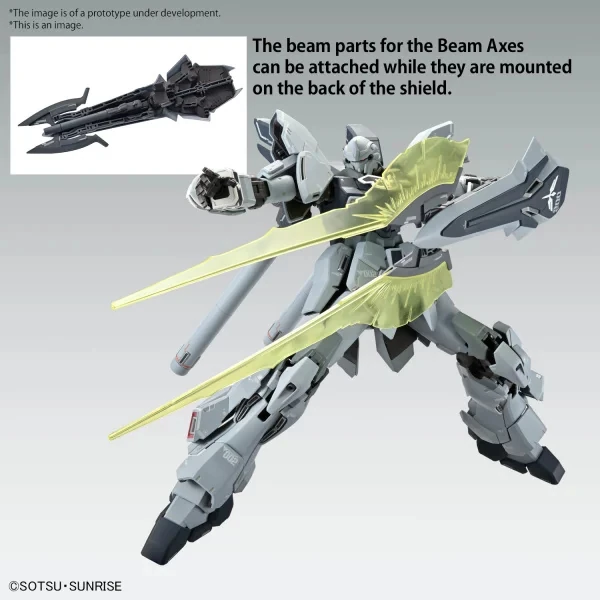 Sinanju Stein (Narrative Ver) Ver.K - Mobile Suit Gundam - MG 1/100 - Modelkit - Bandai Spirits