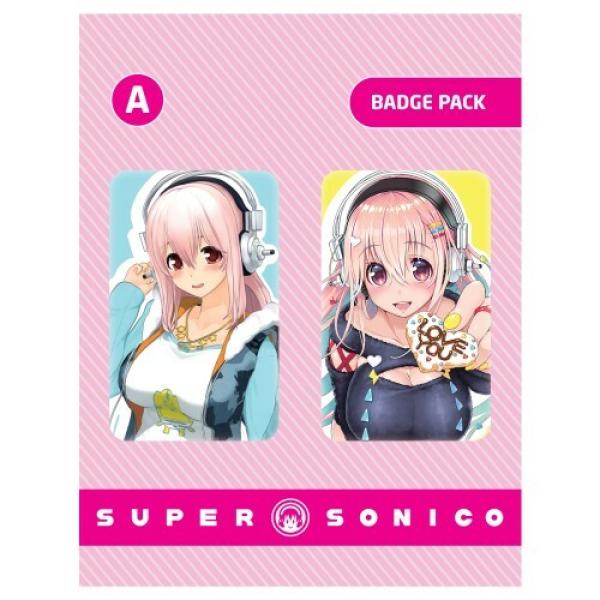 Super Sonico Badge Pack Version A - Pop Buddies