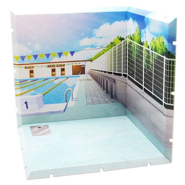 Swimming Pool - Dioramansion 150 - Hintergrund für Nendoroids und Figmas