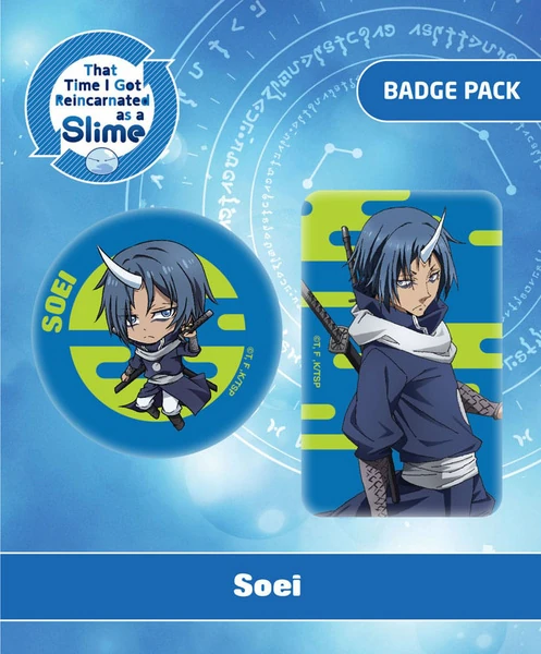 Soei - That Time I Got Reincarnated as a Slime - Ansteck-Buttons Doppelpack - POPbuddies