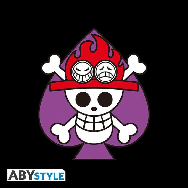 Ace's Skull - Snapback Cap/ Kappe - One Piece - AbyStyle