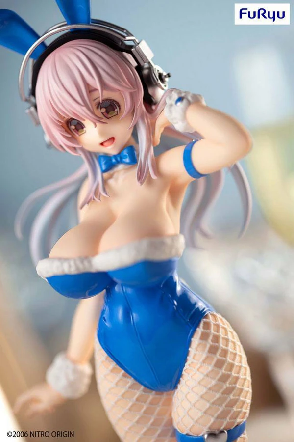 Super Sonico - Blue Rabbit - BiCute Bunnies - Furyu