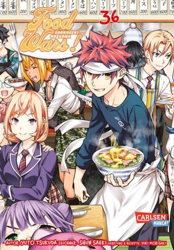 Food Wars - Carlsen - Band 36