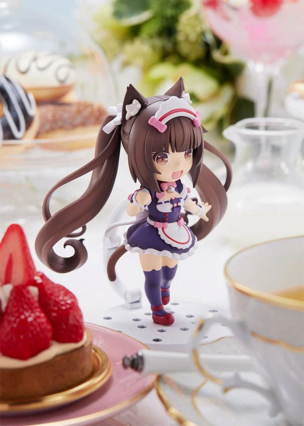 Chocola - Nekopara Mini Figure 100! - Plum