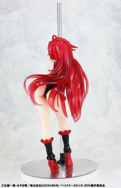 Rias Gremory - Pole Dance - Black - Kaitendoh