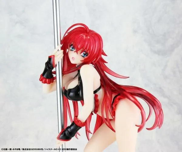 Rias Gremory - Pole Dance - Black - Kaitendoh