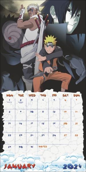 Naruto Kalender 2024