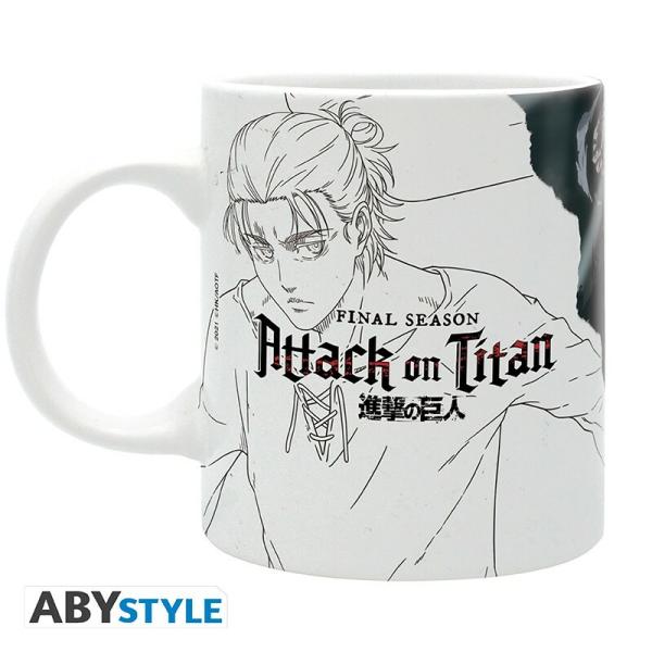 Season 4 Key Art - Attack on Titan Tasse - AbyStyle