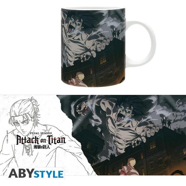 Season 4 Key Art - Attack on Titan Tasse - AbyStyle