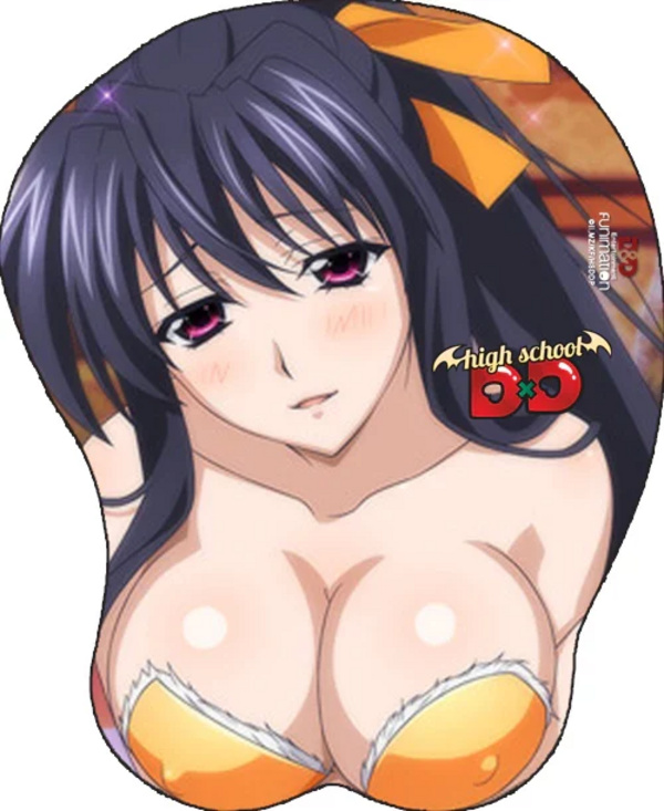 Akeno - Version 3 - 3D Mouse Pad / Oppai Mouse Pad 