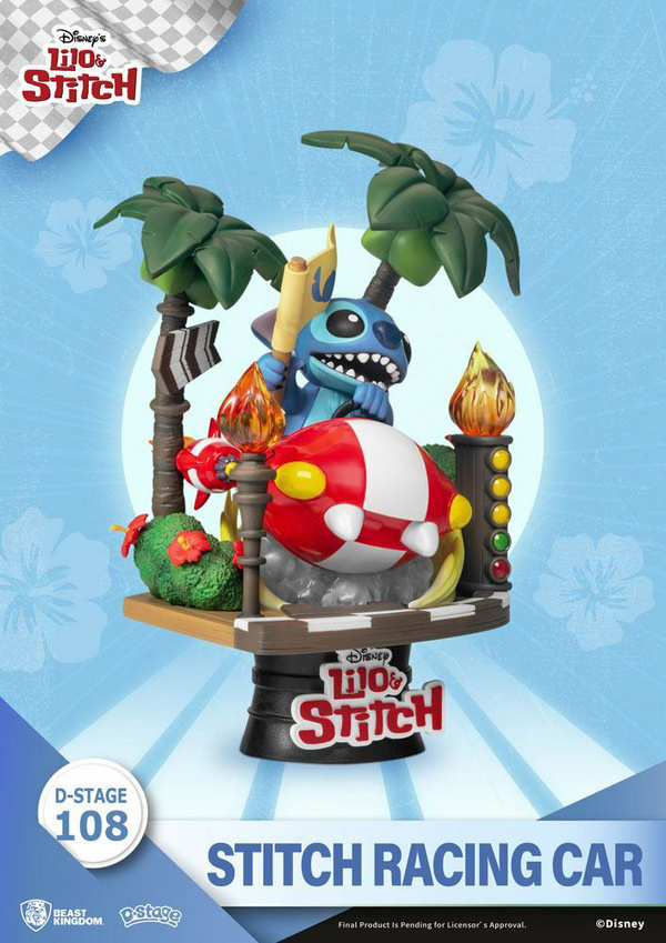 Racing Car - Lilo & Stitch D-Stage Diorama - Beast Kingdom Toys