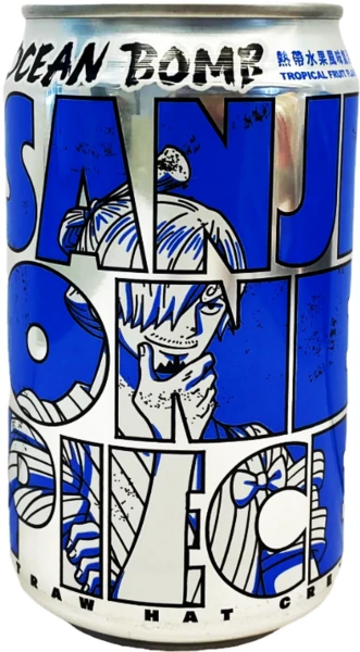 Ocean Bomb Limonade - Tropical Fruit - Sanji - Limitierte One Piece Edition (Inklusive 25 Cent Pfand) [EINWEG]