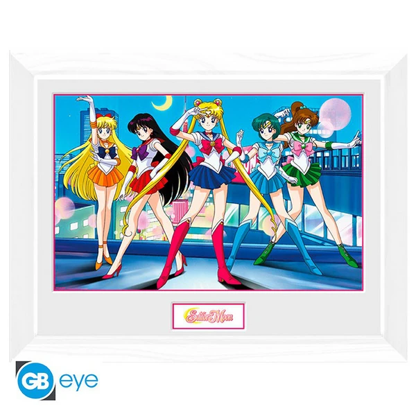 Sailor Moon - weiß gerahmtes Poster - Gruppe - ABYStyle