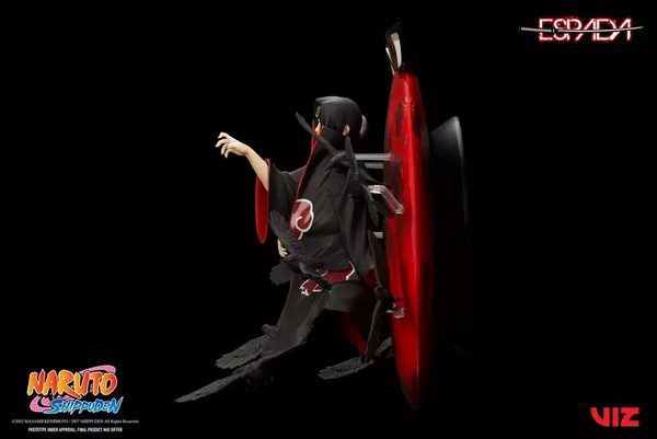 Itachi Uchiha (Tsukuyomi) - Breach Wall Art Line Statue - Espada Art