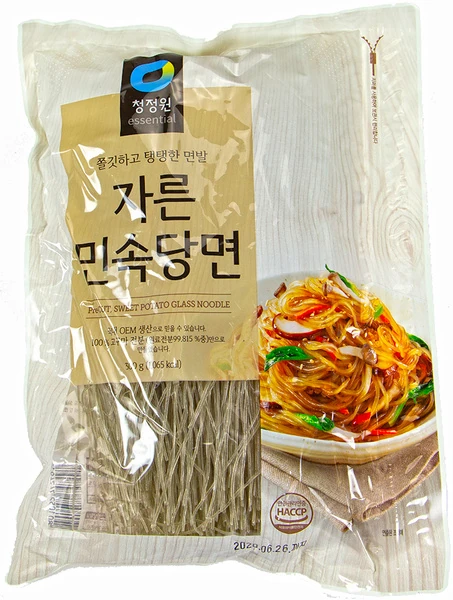 Koreanische Glasnudeln aus 99,8% Kartoffelstärke -Große Packung- von ChungJungOne