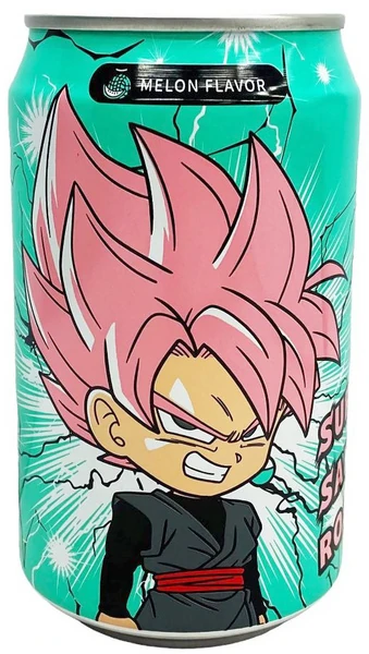 Ocean Bomb Limonade - Honigmelone -Super Saiyan Rose - Limitierte Dragon Ball Super Edition (Inklusive 25 Cent Pfand) [EINWEG]