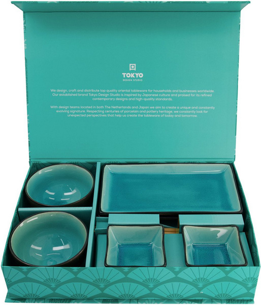 Glassy Turquoise - Geschenkset von Tokyo Design Studio