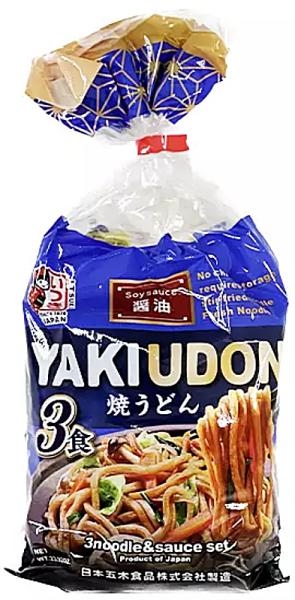 Japanische Yaki Udon Nudeln mit Soja-Sauce von Itsuki [3 Portionen]