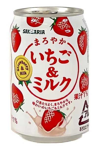 Japanische Strawberry Milk (275ml) von Sangaria