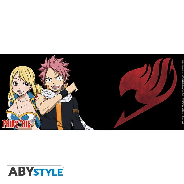 Fairy Tail - Natsu, Lucy, Emblem Tasse von ABYStyle