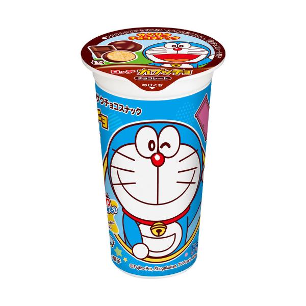 Japanische Grießflocken mit Schokomantel mit Doraemon von Lotte